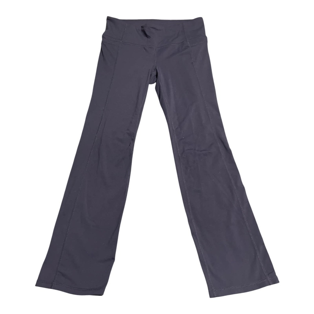 Athleta Yoga Pants Womens LP Navy Blue Bootcut Petite Activewear Leggings